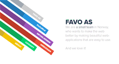 Desktop Screenshot of favo.no